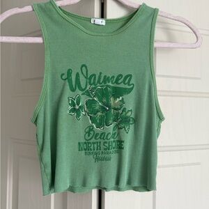 Garage Crop Tank Top